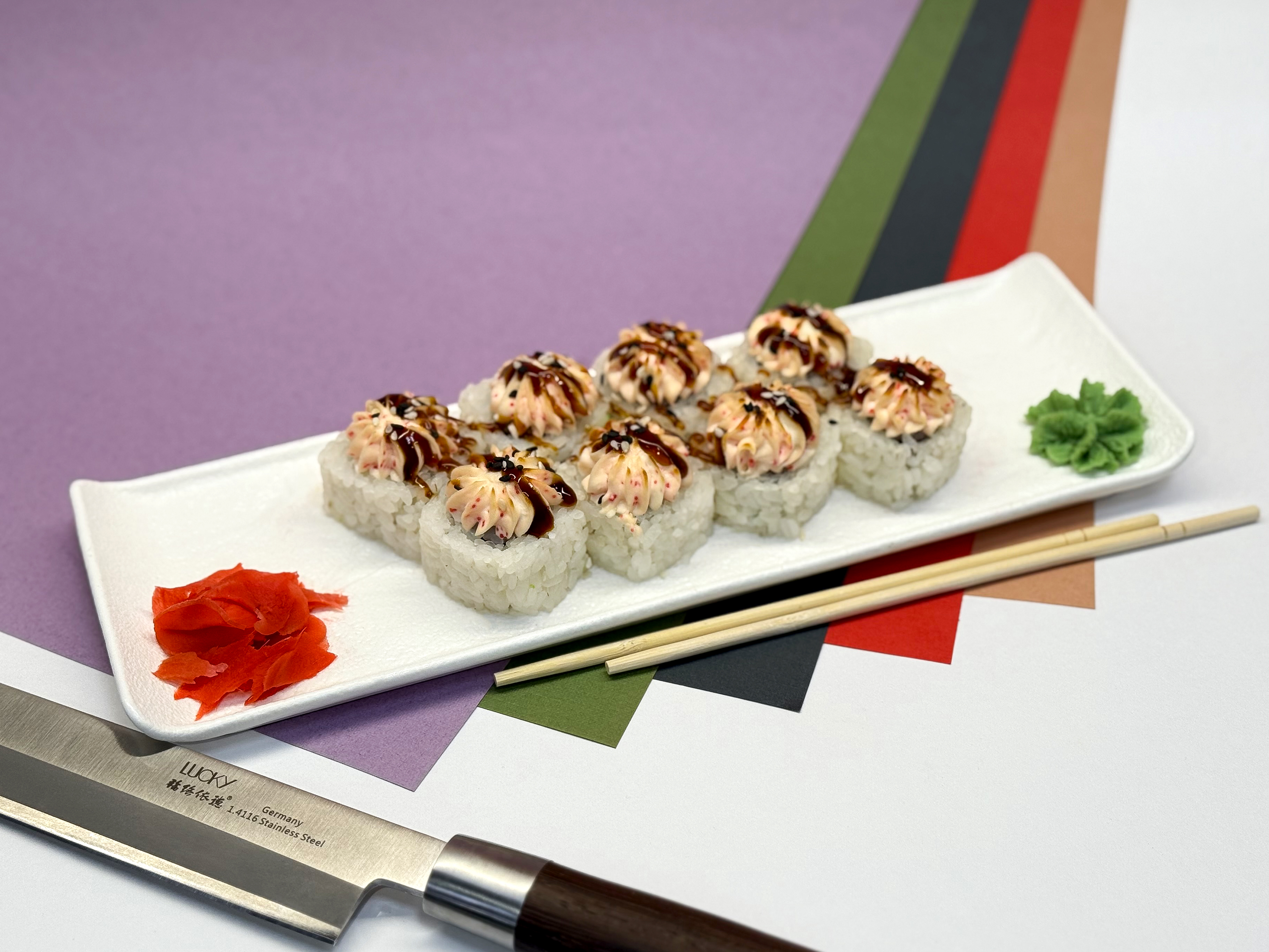 Запеченный с курицей