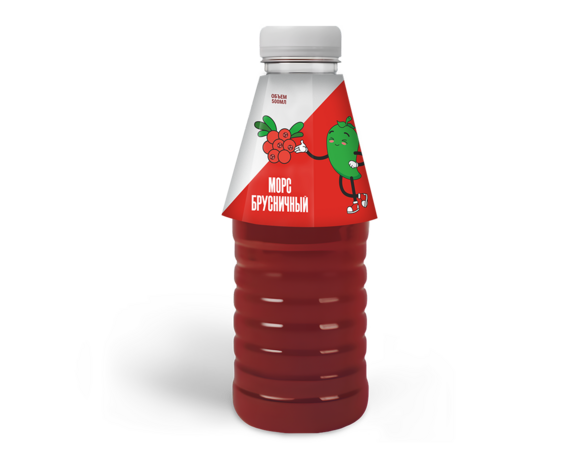Морс Брусничный 0.5л