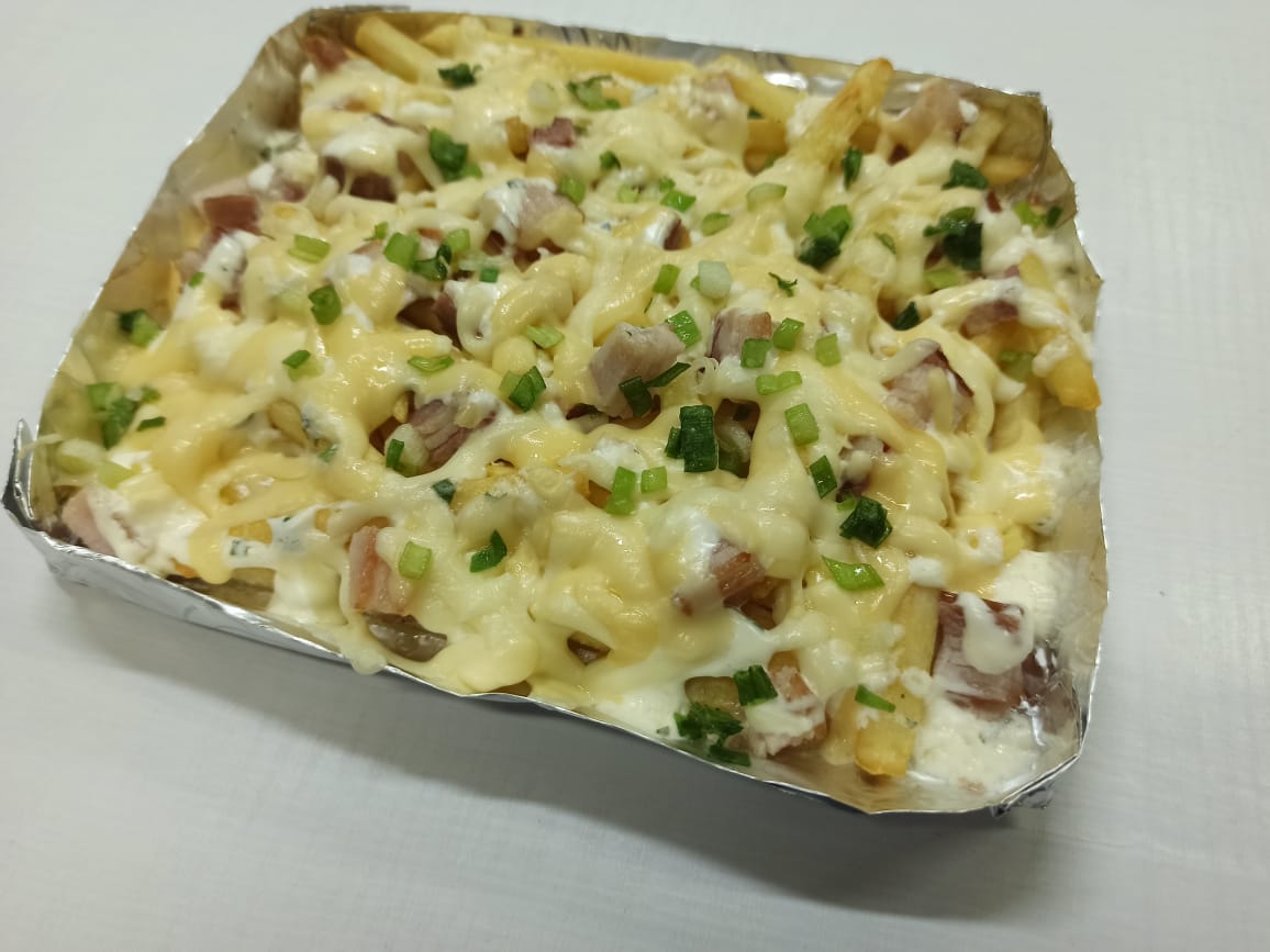 Картошка с беконом по домашнему