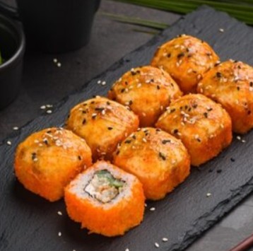 Ролл Запеченная Калифорния с угрем