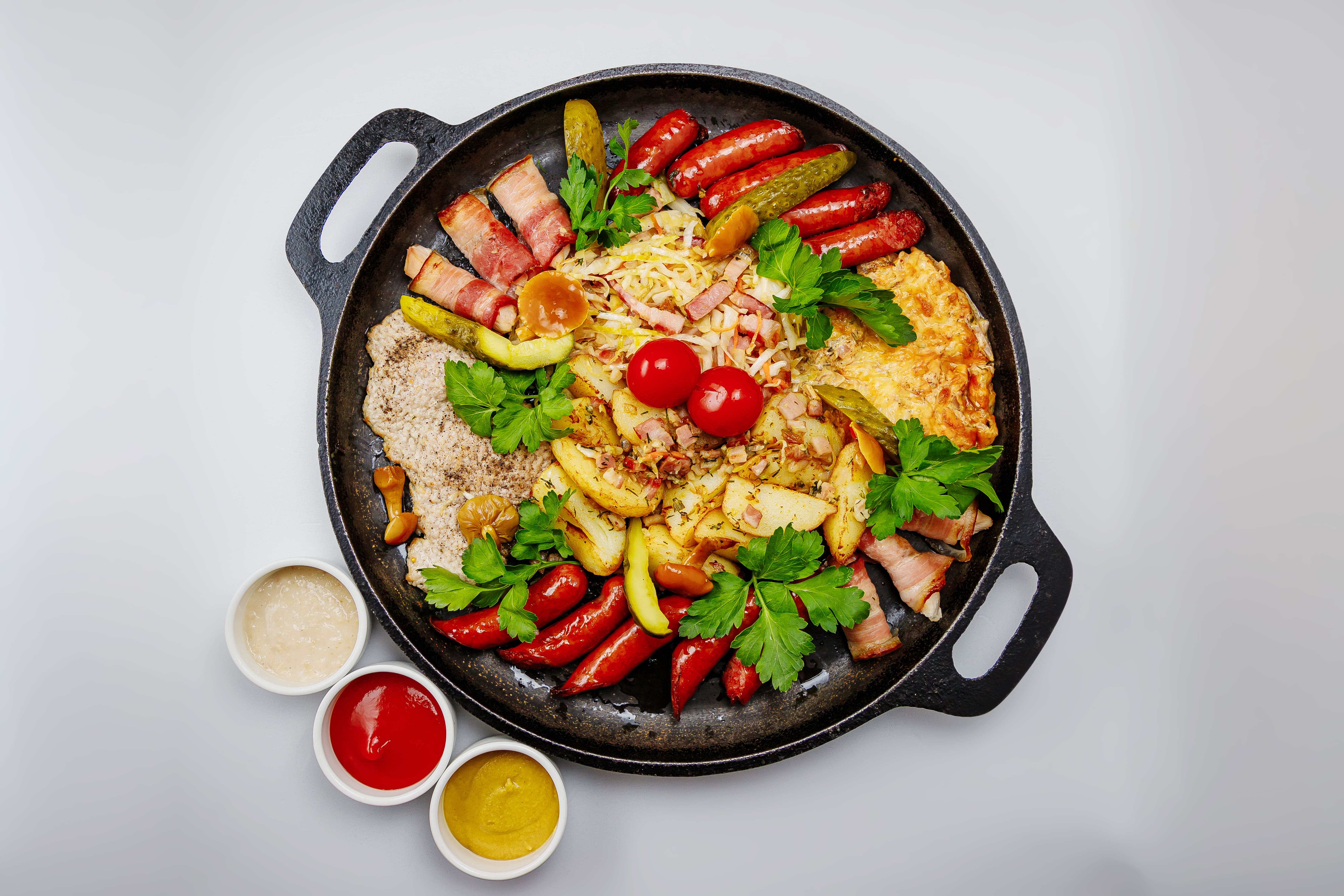 Горячее мясное ассорти