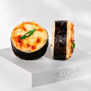 С лососем и мидиями