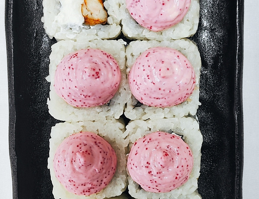 Лава маки с креветкой