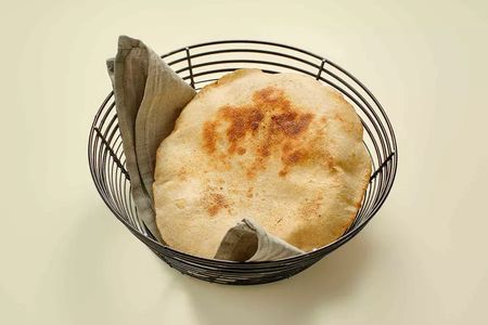 Лепешка из дров. печи с топленым маслом