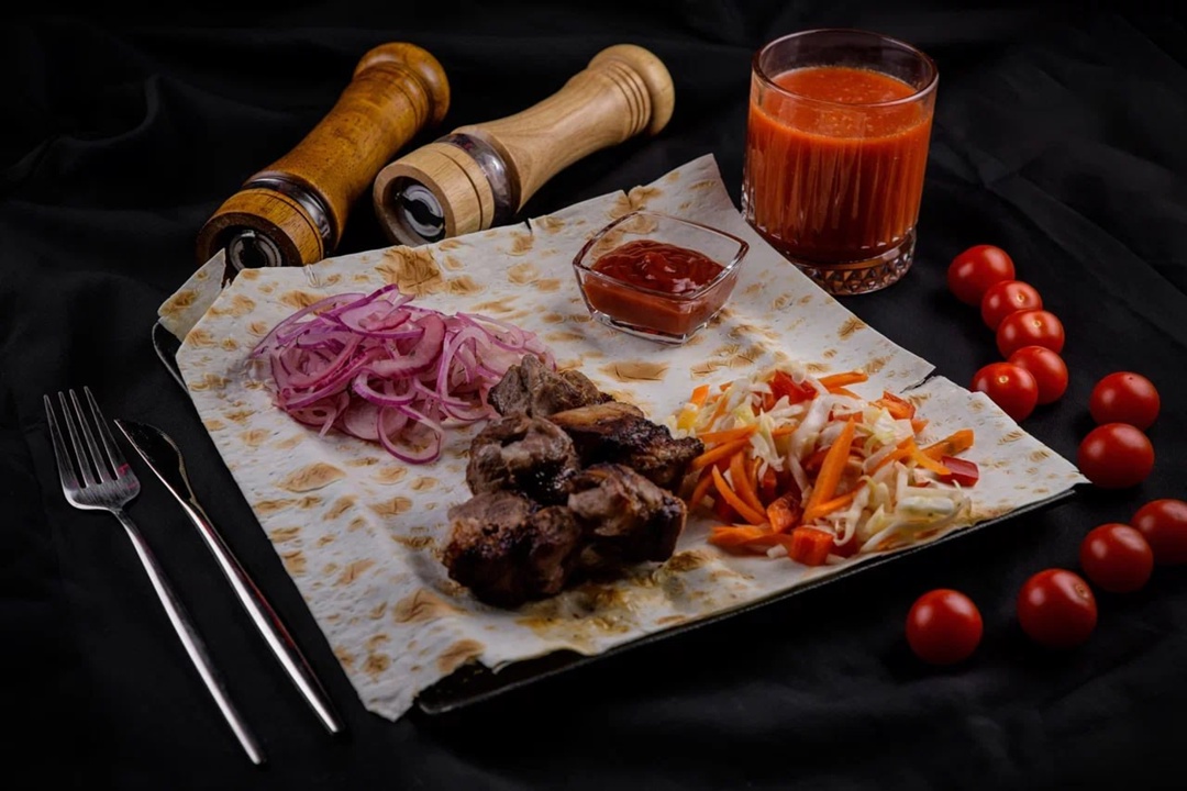 Шашлык из свиной шеи