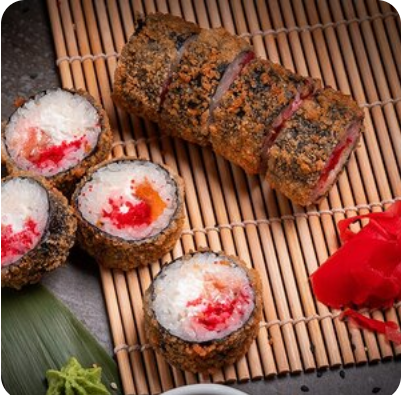 Темпура с креветкой