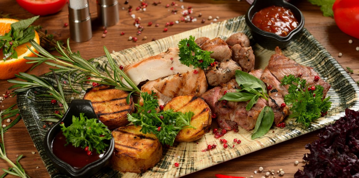 Мясное плато гриль