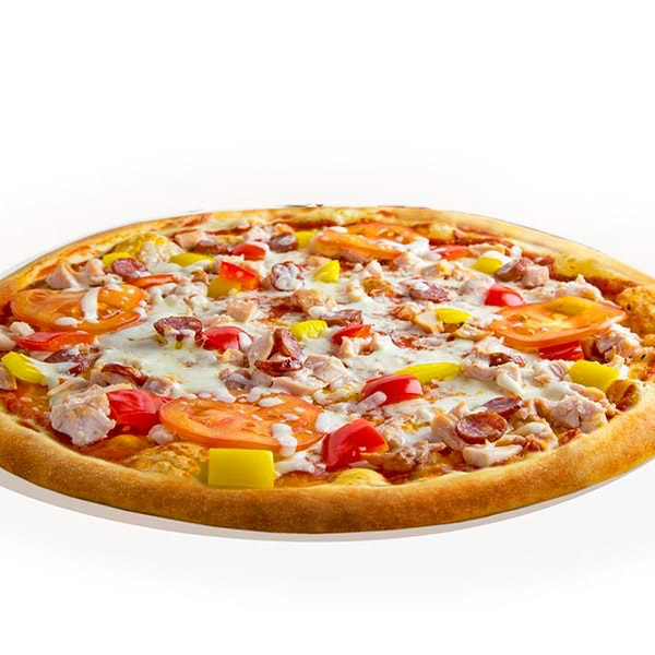 Курица грибы 32 см