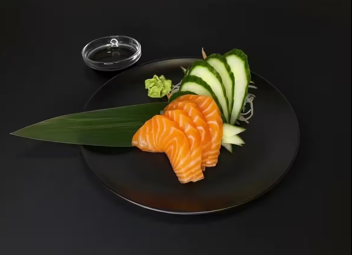 Сашими лосось