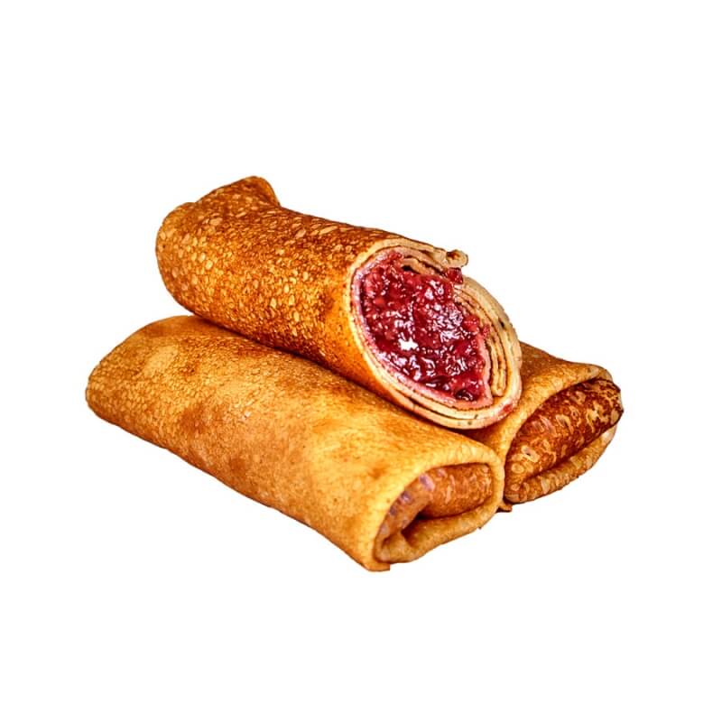 Блины с клубникой 3 шт.