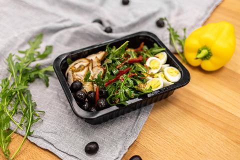 Салат Гнездо перепёлки