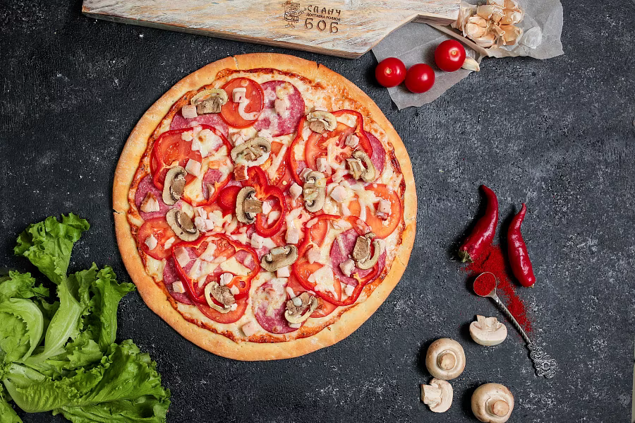 Пицца Деревенская