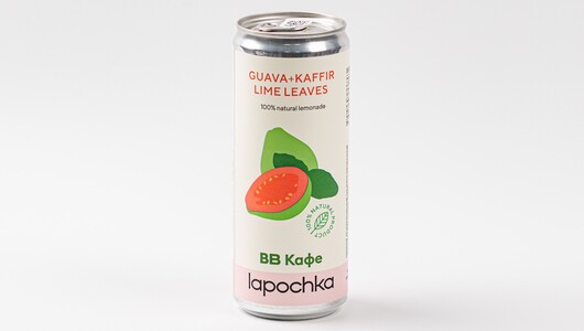 Лимонад "Лапочка" гуава + лайм, кафе