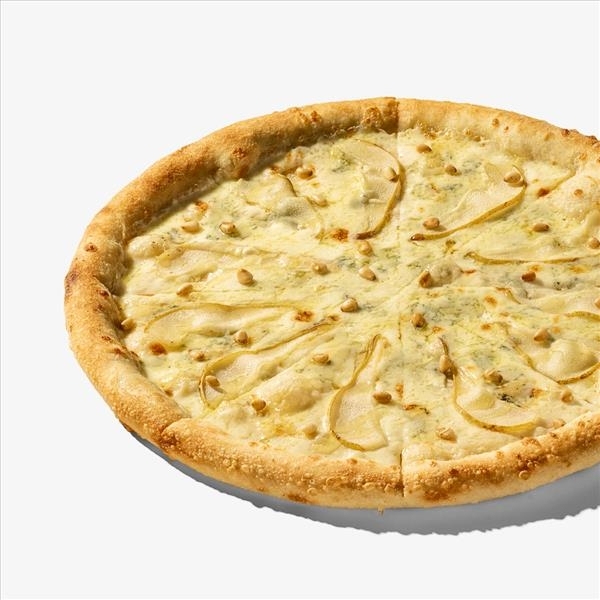 Пицца с грушей и горгонзолой