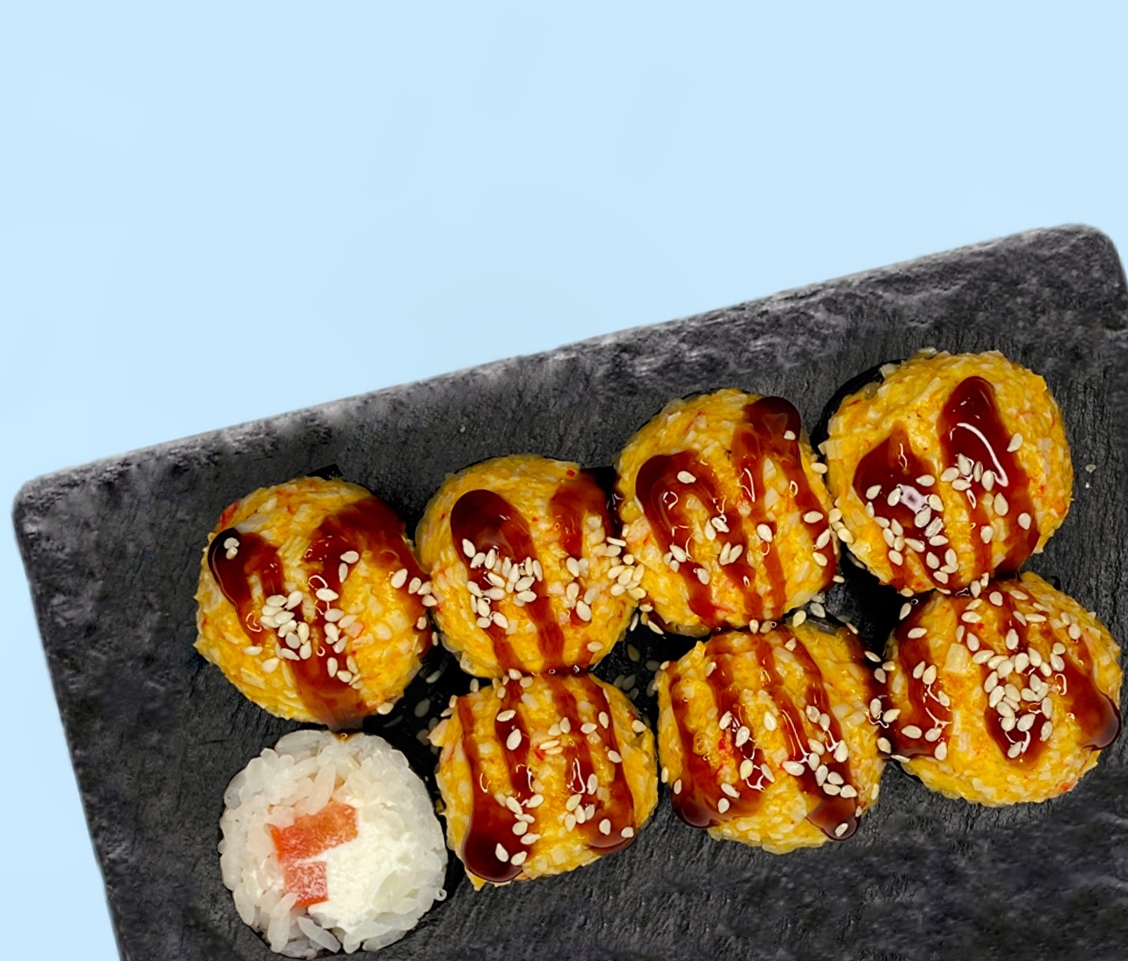 Запеченный с крабом