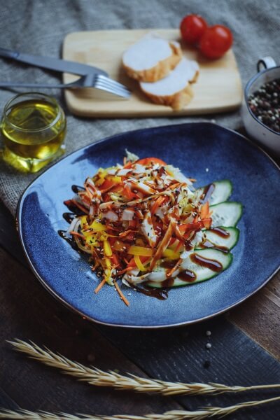 С курочкой под соусом унаги