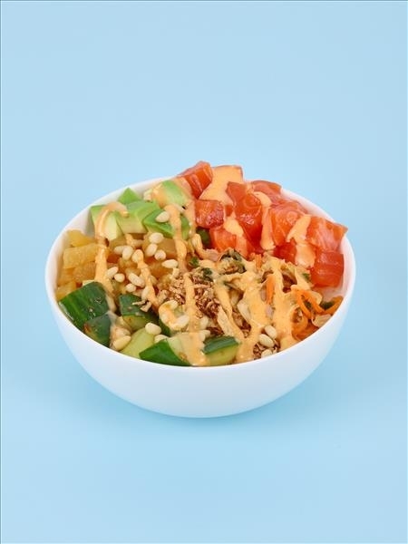 Поке Очень Острый Лосось S