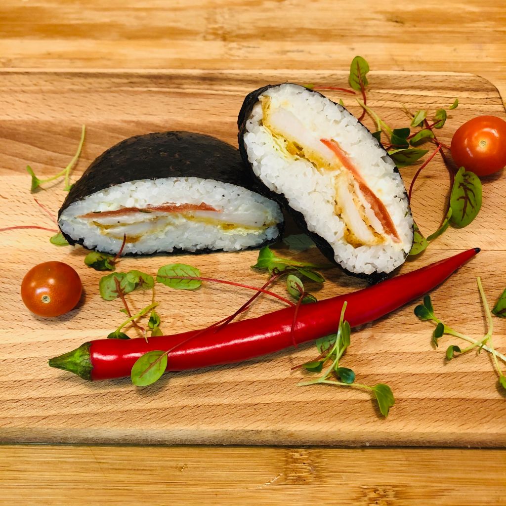 Онигирадзу с курицей