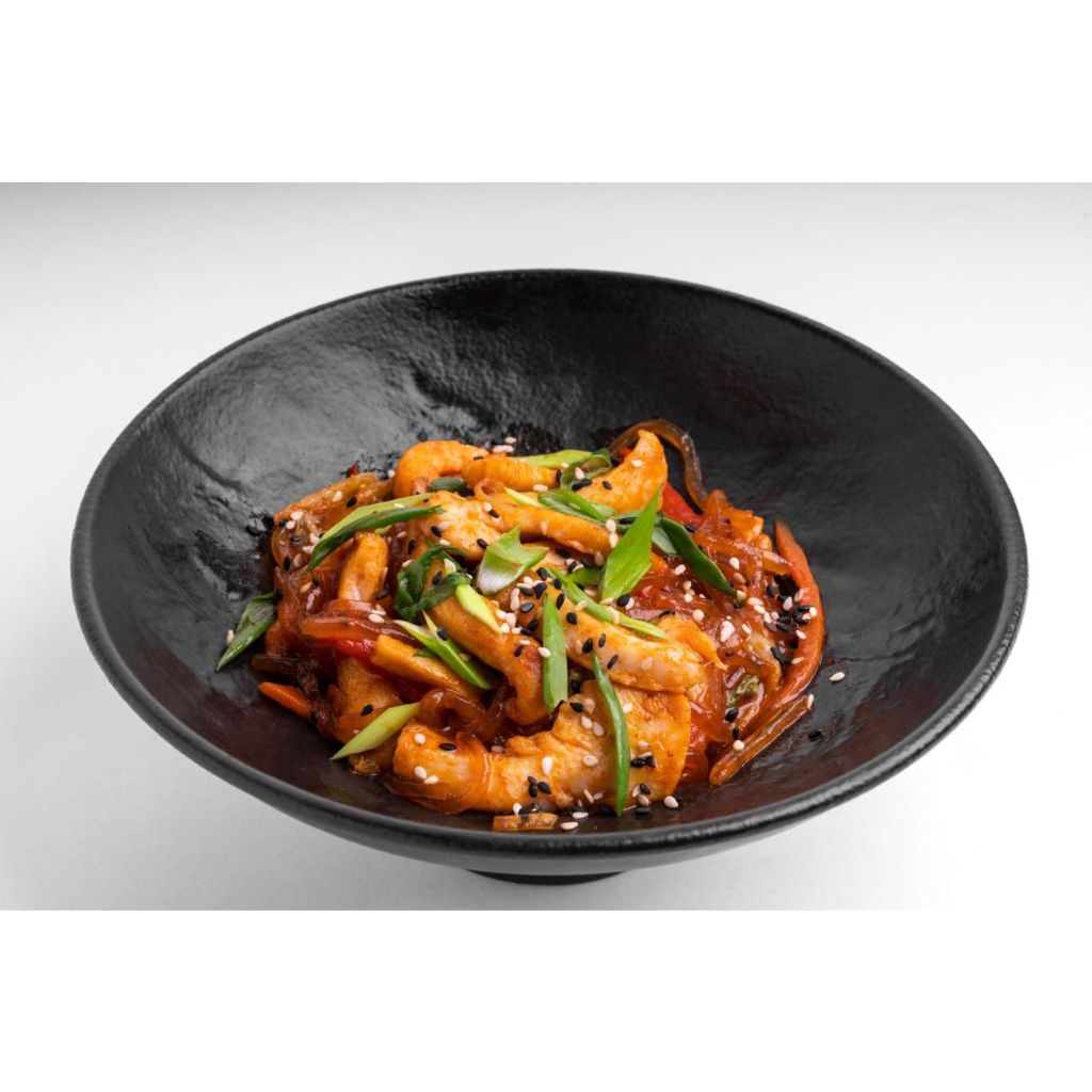 WOK стеклянная лапша с креветкой