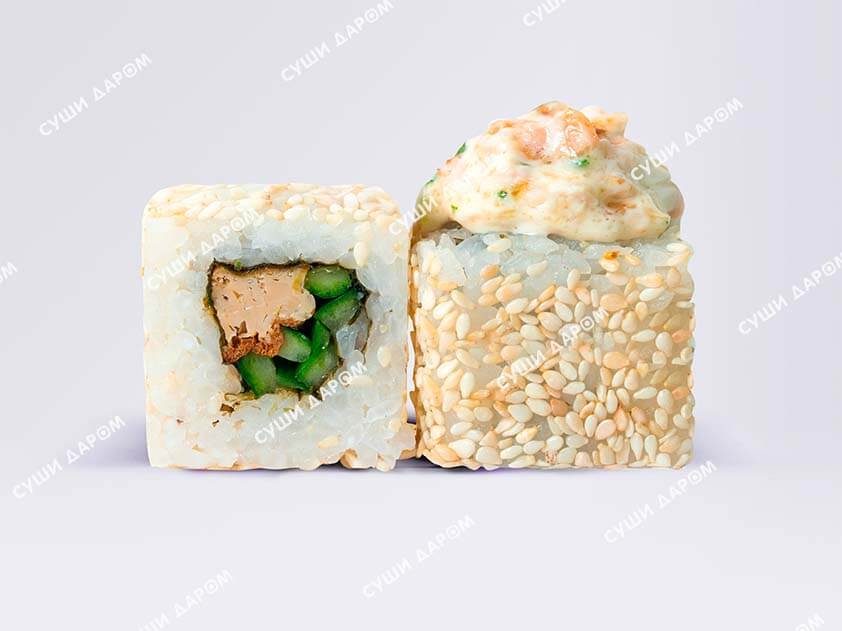 Запеченный ролл Мидори с курицей