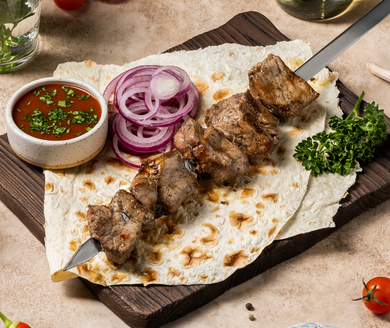 Шашлык из шейки от Шефа
