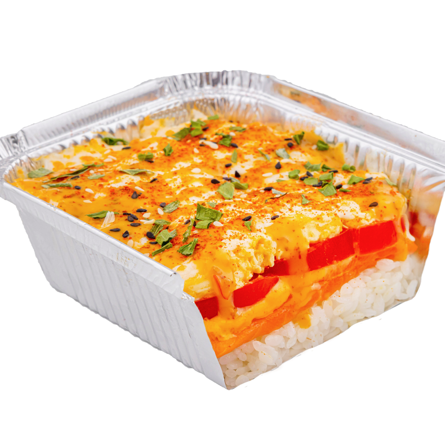 Лазанья с лососем