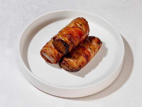 Печень в беконе