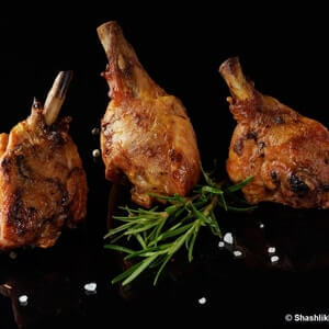 Шашлык из курицы (голень)