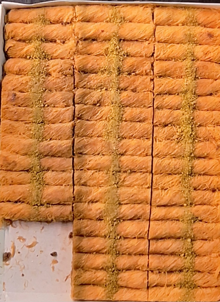 Кадаиф бурма с грецким орехом