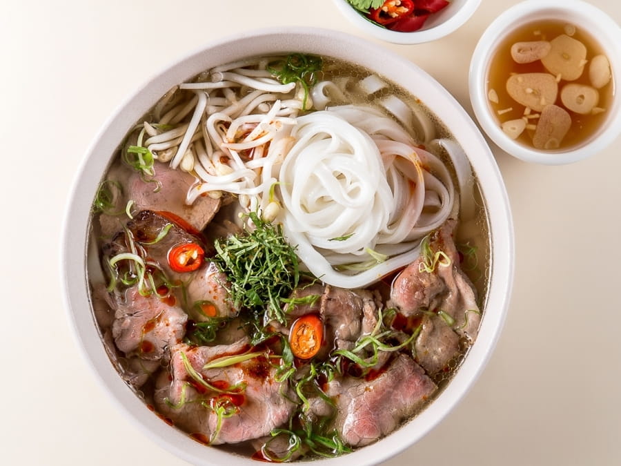 Фо бо с ростбифом