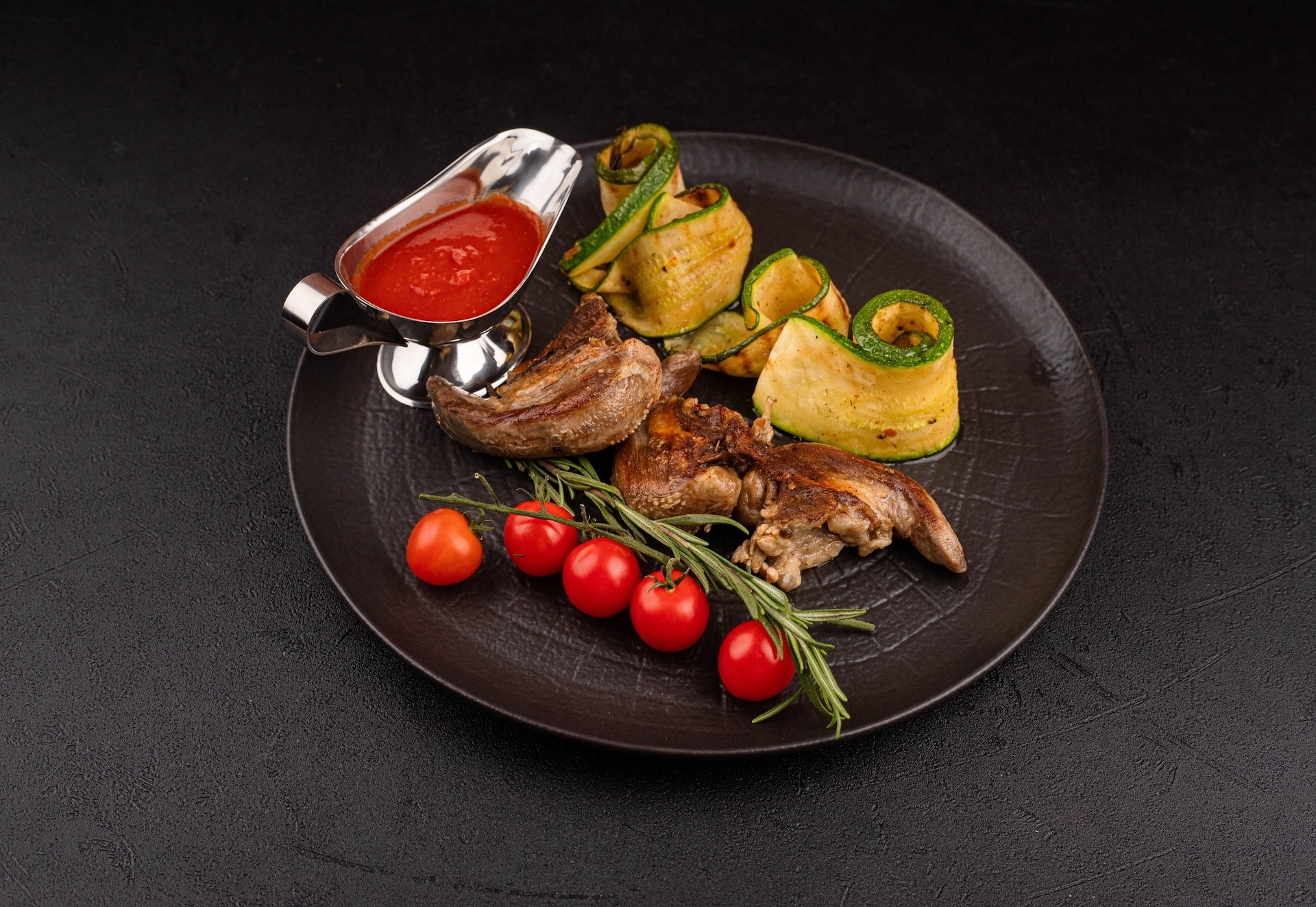 Язычки ягненка с розмарином