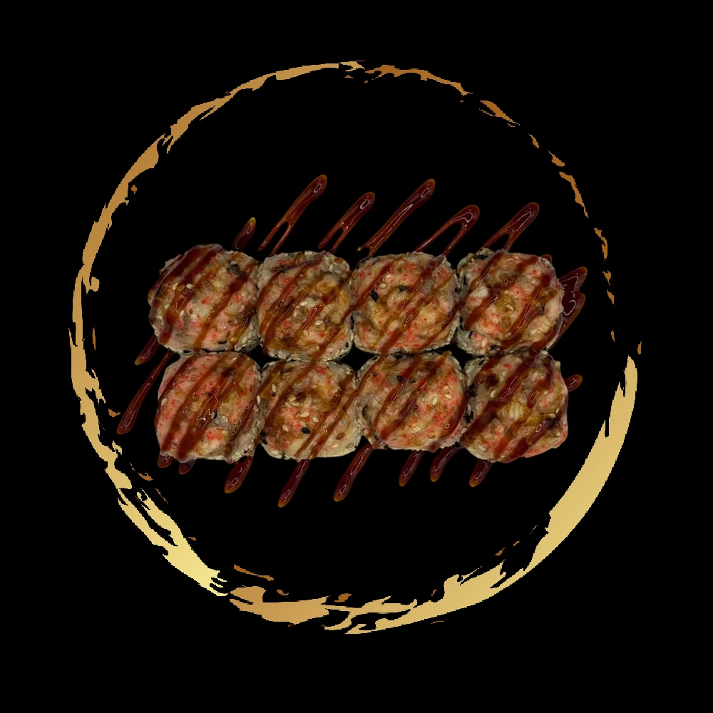 Запеченный ролл с угрём