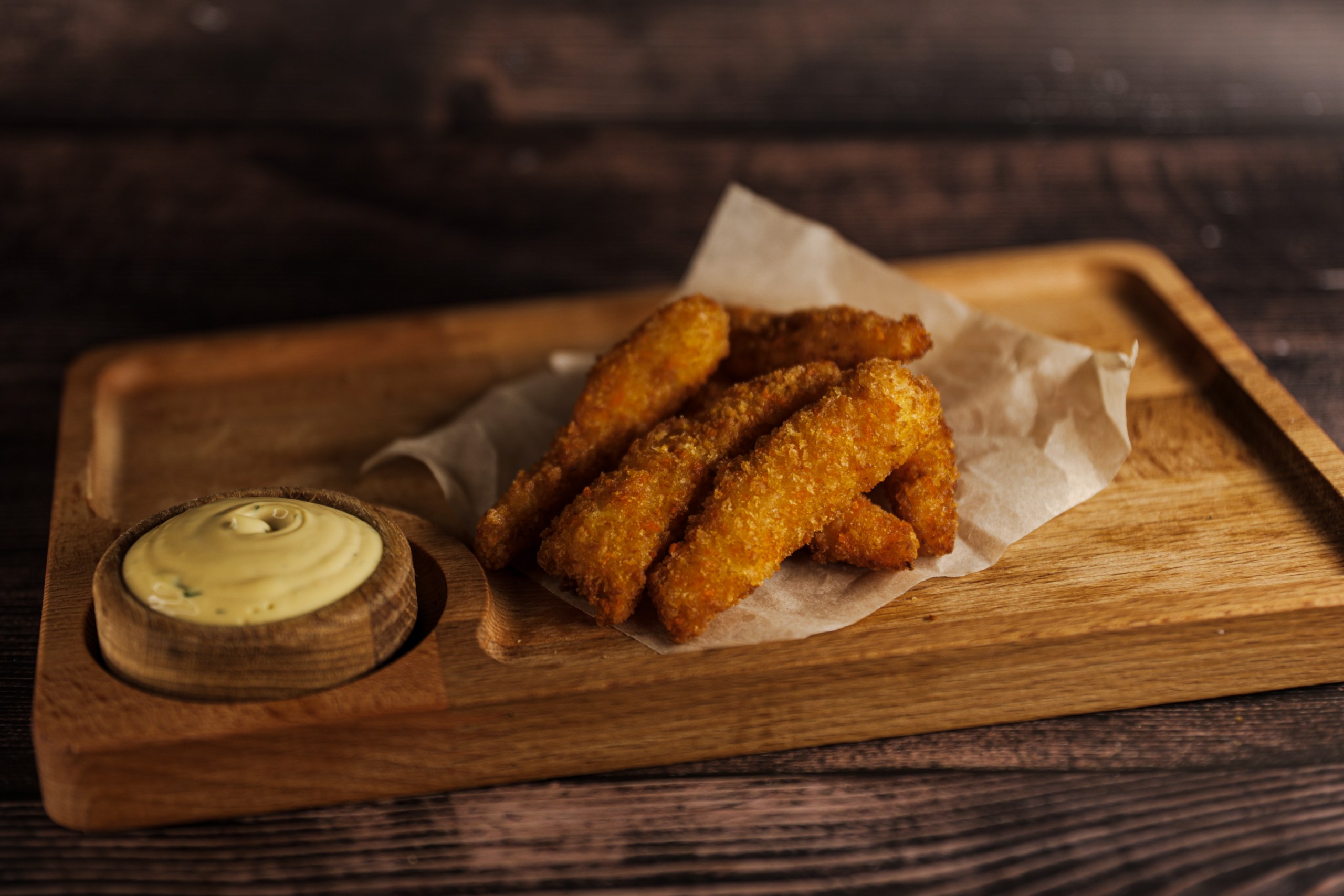 Креветки темпура