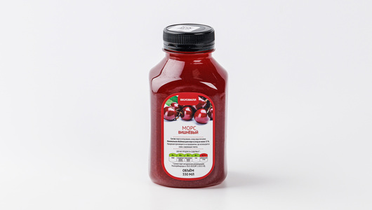 Морс вишневый 0,33, кафе
