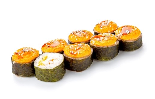 Запеченный с курицей