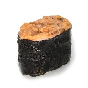 Запеченный Гункан спайс с лососем