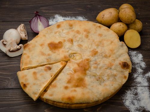 Пирог с картофелем и грибами 0.9 кг