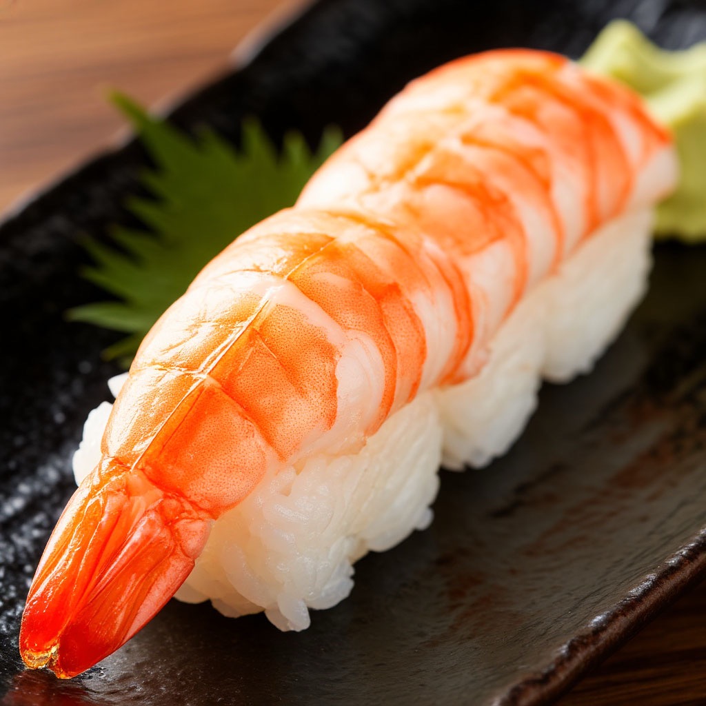 Суши с креветкой