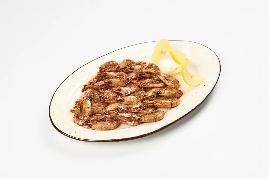 Креветки жареные