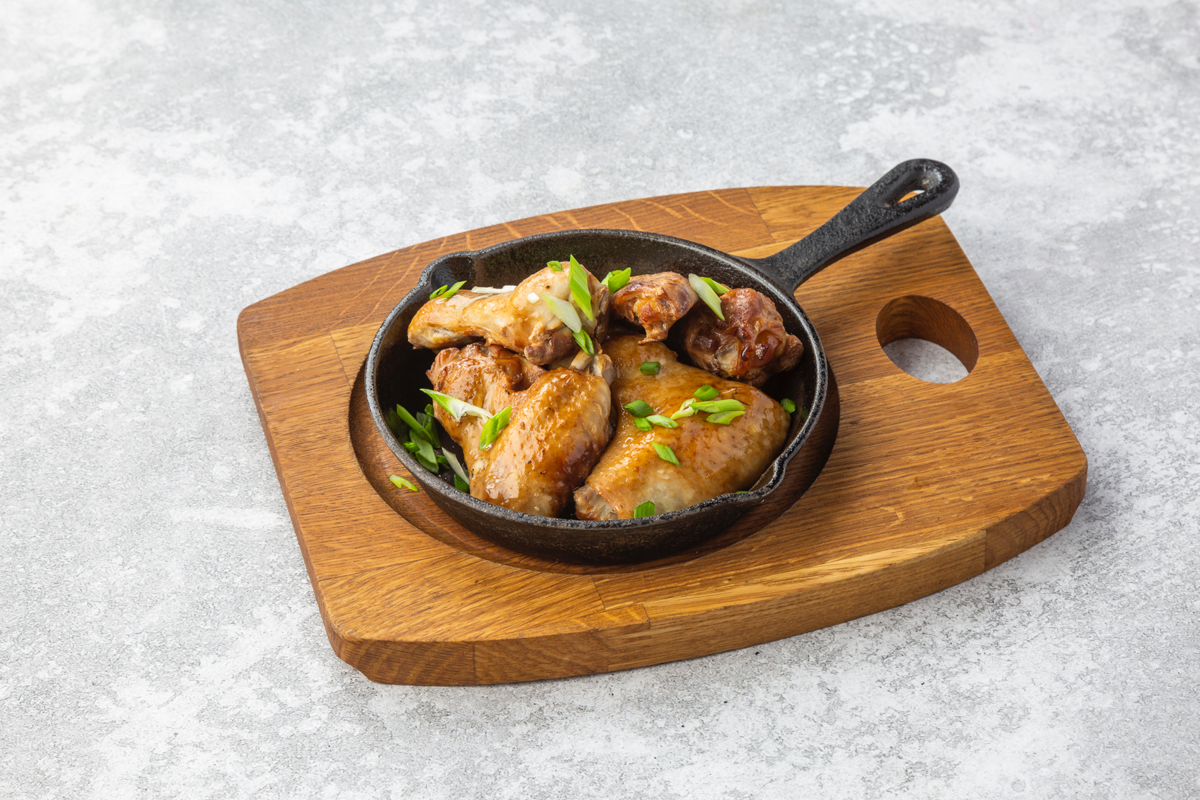 Копчёные крылья куриные