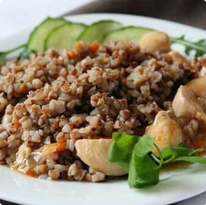 Гречка с курицей 300гр
