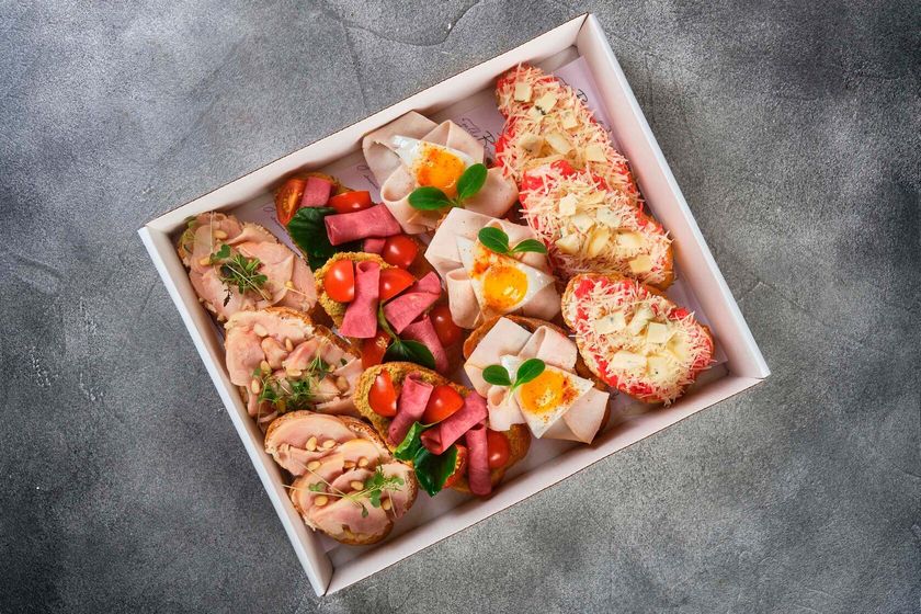 Modena Коллекция мясных брускетт