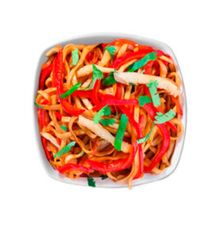 Удон острый с курицей