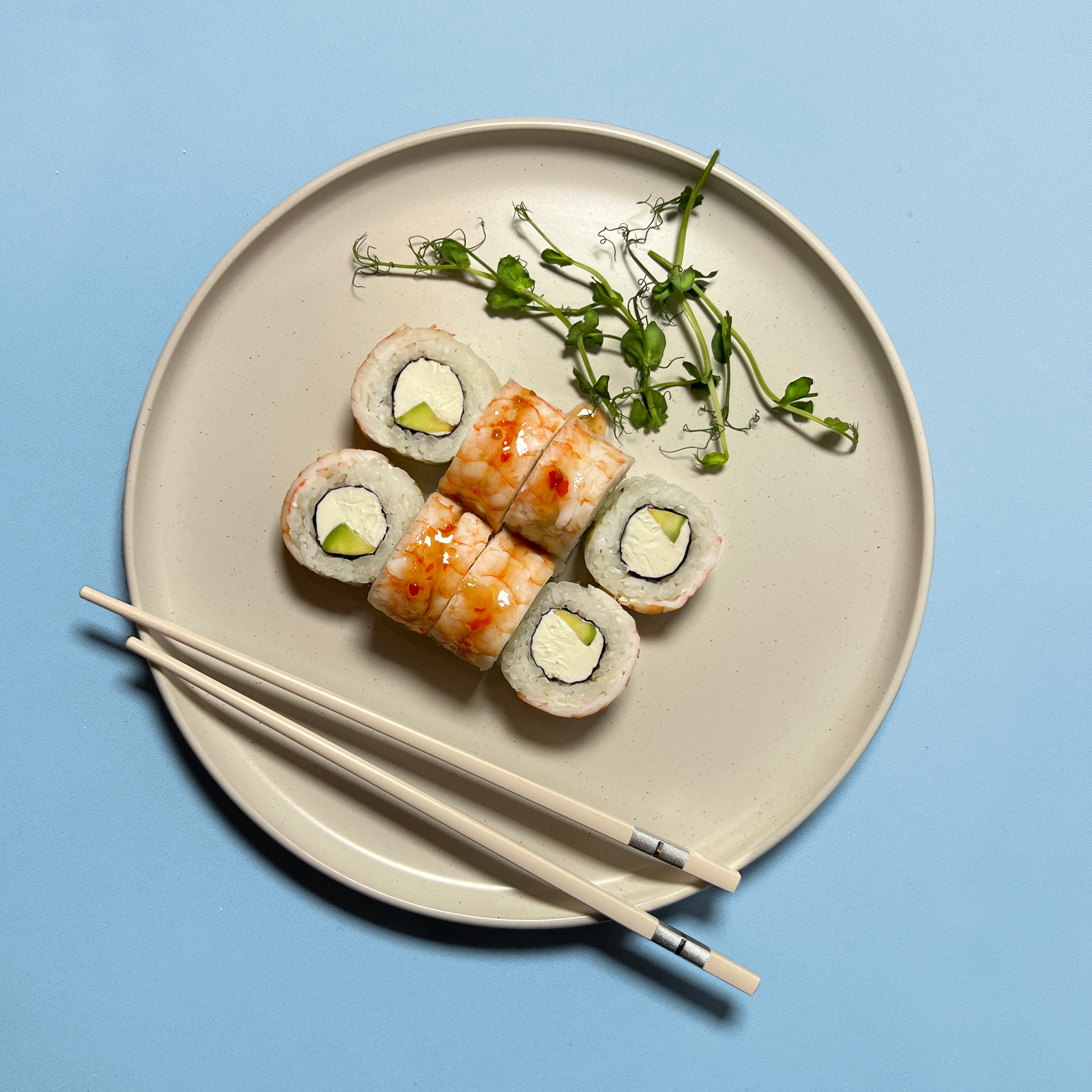 Филадельфия с креветкой