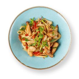 Азиатская лапша с курицей