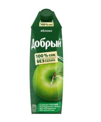 Сок Добрый Яблоко 1л
