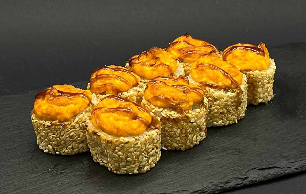 Запеченный ролл с Курицей
