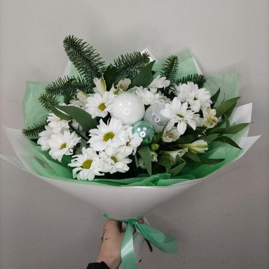 Зимний букет с Нобилесом