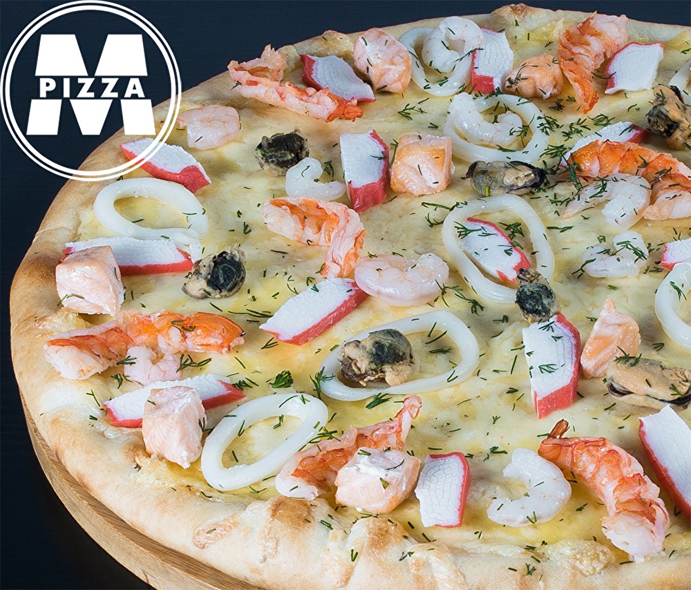 МПицца С МОРЕПРОДУКТАМИ (Майами) 38 см