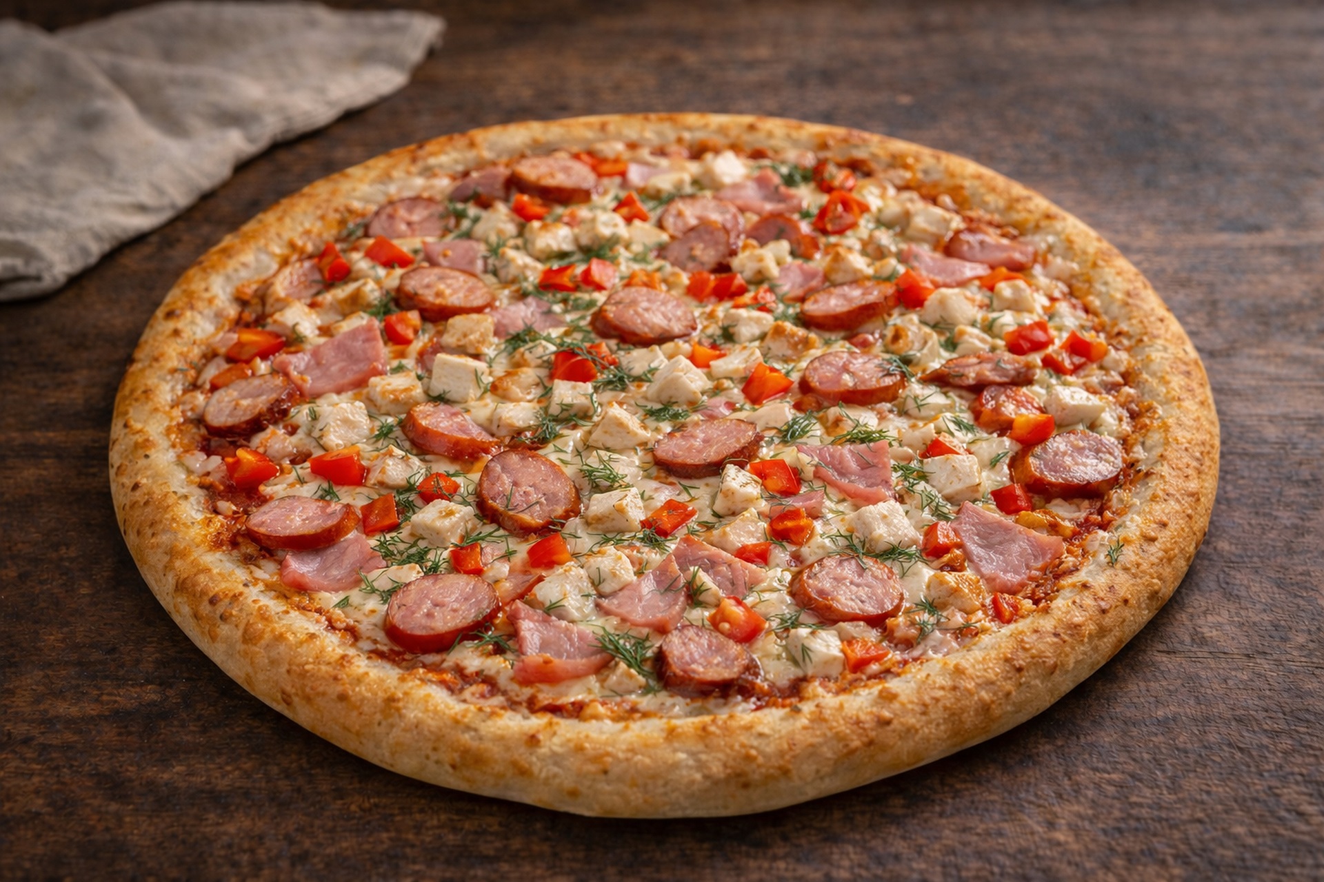 Пицца Баварская 33см